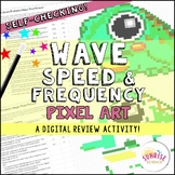 Wave Speed Frequency Wavelength Problems Pixel Art Digital Review
