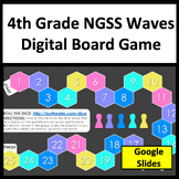 Waves 4th grade NGSS Science Review Digital Game and Test 