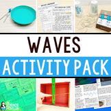 Waves Activities Pack | 4th Grade NGSS Task Cards, 5E Unit