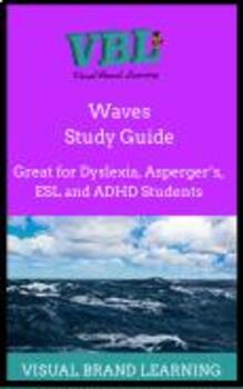 Preview of Waves ESL / Distant Learning /  Visual Study Guides