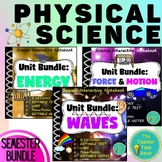 Waves Energy & Motion- Science Interactive Notebook Unit Plan