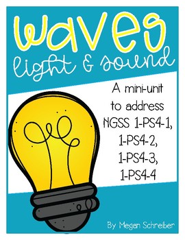 Preview of Waves: Light & Sound Mini-Unit (aligned w/ NGSS 1-PS4-1,1-PS4-2,1-PS4-3,1PS4-4)