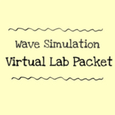Waves [On A String] Simulation Virtual Lab Packet