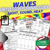 Waves (Sound Light Heat) Lesson Plan Guide for NGSS Scienc