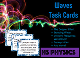 Waves Task Cards - High School Physics