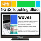 Waves Teaching Slides | 4th Grade NGSS Energy Waves