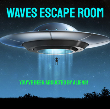 Preview of Waves Virtual Escape Room + Google Form: NO PREP