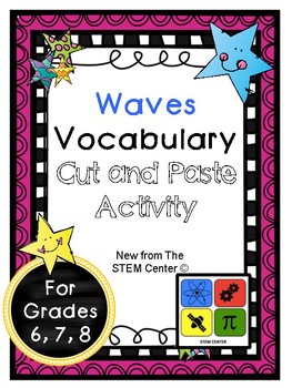 Preview of Waves Vocabulary Activity