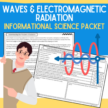 Preview of Waves and Electromagnetic Radiation NGSS HS: Informational Passages & Worksheets
