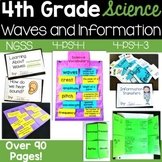 4th Grade Waves and Information {aligns to NGSS 4-PS4-1, 4-PS4-3}