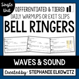 Waves and Sound Bell Ringers | Printable & Digital