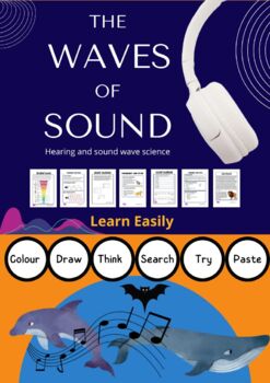 Preview of Hearing and Sound Waves  Sound Energy Activities Unit & experiments + digital