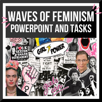 Preview of Waves of Feminism PowerPoint and Activities