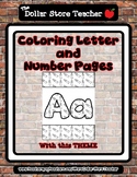 Wax - Candle Lit - Coloring Letter and Number 0 - 10 (37 P
