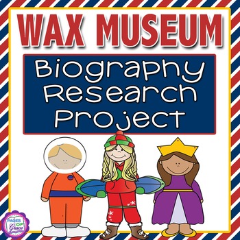 Preview of Wax Museum-Biography Project