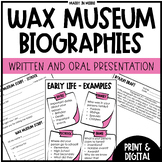 Wax Museum and Whole Class Presentation Bundle - Black His