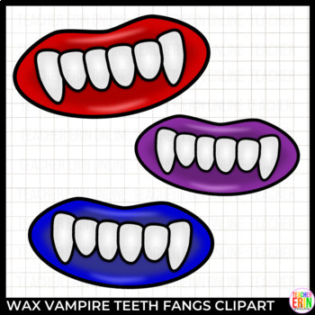 clipart vampire fangs