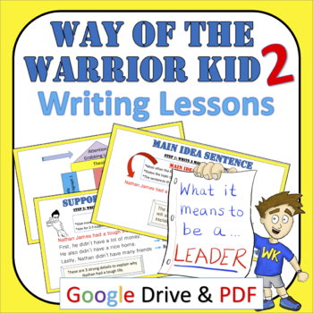 Preview of Way of the Warrior Kid 2 Marc's Mission: Writing Lessons