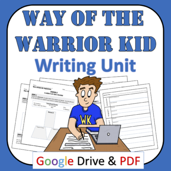 Preview of Way of the Warrior Kid Writing Unit