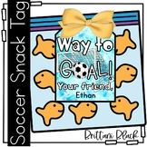 Way to Goal Soccer Snack Tag