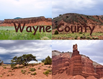 Preview of Wayne County, Utah 4 x 6 jpeg pictures for commercial use.