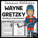 Wayne Gretzky Biography Reading Comprehension Worksheet Hockey