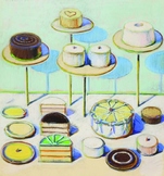 Wayne Thiebald Inspired Paper Mache Cakes Slideshow