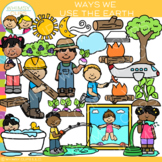 Ways We Use the Earth Clip Art {Whimsy Clips Earth Day Clip Art}