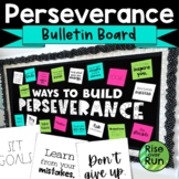 State Testing Bulletin Board with Ways to Build Perseveran