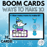 Ways to Make 10 - Boom™ Cards - Winter Theme