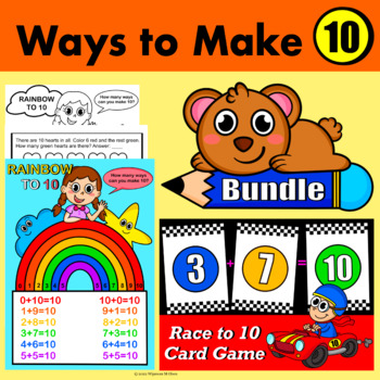 Ways to Make 10 Bundle by Wipawan M Olsen | TPT