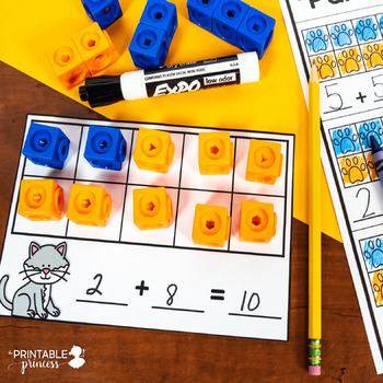 Ways to Make 10 - Composing and Decomposing Numbers by The Printable  Princess