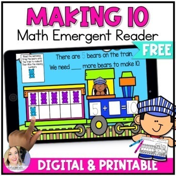 Preview of Ways to Make 10 FREE Math Activity