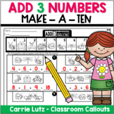 Ways to Make 10 Worksheets Adding 3 Numbers 