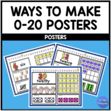 Ways to Make Numbers 0-20 Posters