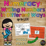 Numeracy Activity Writing Numbers in Different Forms Up to
