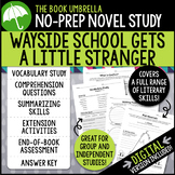 Wayside School Gets a Little Stranger Novel Study { Print 