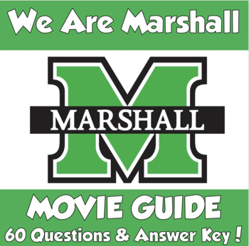 Preview of We Are Marshall Movie Guide (2006) *60 Questions & Answer Key!*