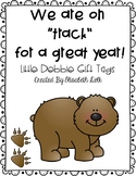 We Are on "Track" For a Great Year Little Debbie Gift Tags