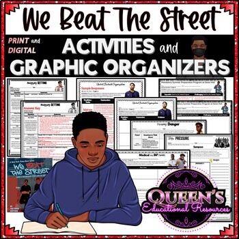Preview of We Beat The Street Activities | We Beat The Street Worksheets | Novel Study