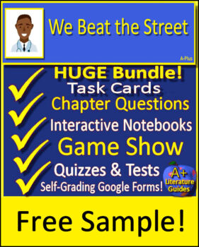 Preview of We Beat the Street Free Sample of our Novel Study