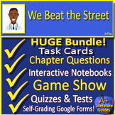 We Beat the Street NOVEL STUDY Bundle Activities Test Printable AND Google Forms
