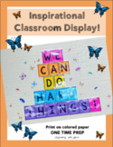 We Can Do Hard Things! | Inspirational SEL Display