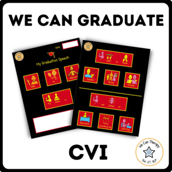 Preview of We Can Graduate- CVI Graduation Speech