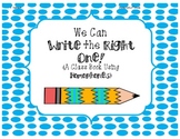We Can Write the Right One! A Book Using Homophones