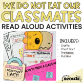 We DON'T EAT OUR CLASSMATES Craft and Activities (Back to 