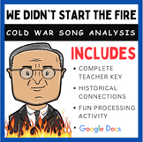 We Didn't Start the Fire: Cold War Song Analysis (Common C