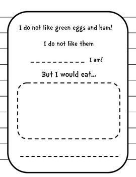 We Do Not Like Green Eggs and Ham Class Book by Nikki Pulley | TpT