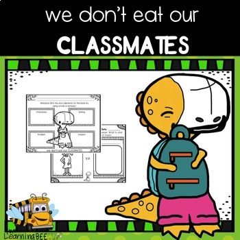 Preview of We Don't Eat Our Classmates: Differentiated Book Companion for PreK-2nd Grade