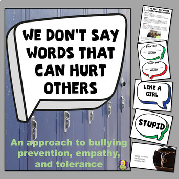 Preview of Hurtful Words Lesson | Empathy | Tolerance | Respect